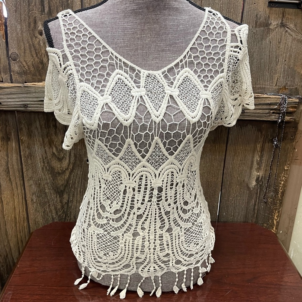 Lace cover up